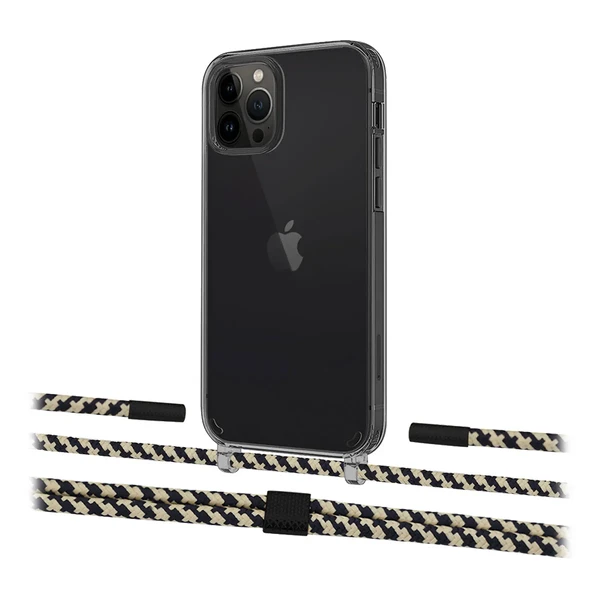 Прозрачный чехол с ремешком iLoungeMax CrossBody Lanyard Case для iPhone 13 Pro Max