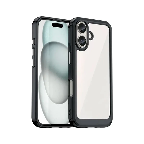 Захисний чохол iLoungeMax Crystal Case Black для iPhone 16
