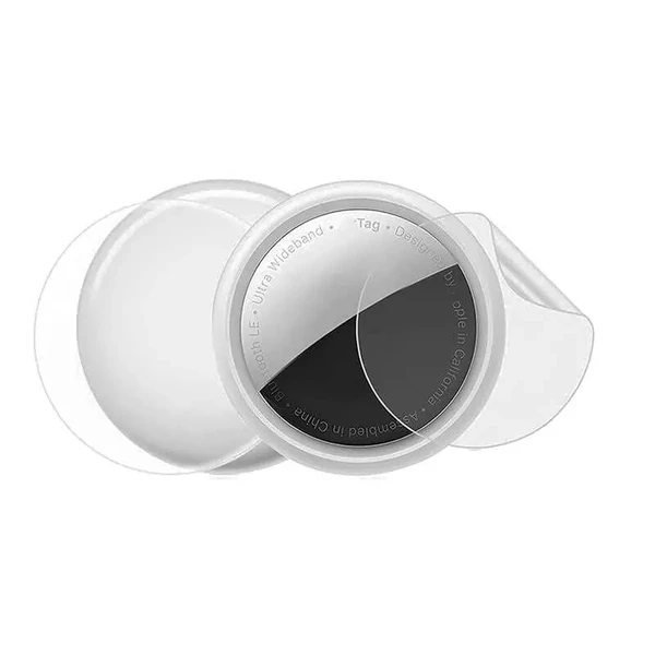 Передня + задня захисна плівка з рамкою для поклейки iLoungeMax Protective Film + Frame для AirTag