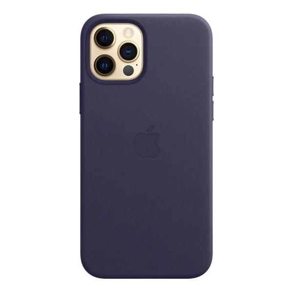 Шкіряний чохол iLoungeMax Genuine Leather Case MagSafe Deep Violet для iPhone 12 Pro Max ОЕМ в Ужгороді