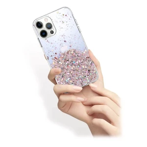 Силіконовий чохол з блискітками iLoungeMax Glitter Silicone Case Blue для iPhone 13 Pro - Фото 2
