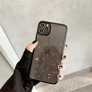 Блискучий чохол із зірками iLoungeMax Glitter Star Black для iPhone 11 - Фото 3