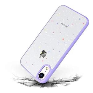 Блискучий чохол із зірками iLoungeMax Glitter Star Purple для iPhone XR - Фото 3