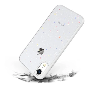 Блестящий чехол со звездами iLoungeMax Glitter Star White для iPhone XR - Фото 3