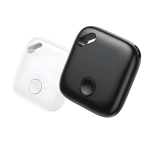 Трекер Apple Find My (iOS) для пошуку речей, ключів, сумок, гаманців, водонепроникний IPX5, з динаміком, розумний Bluetooth-трекер | iLoungeMax iTag Air Tag Black - Фото 2