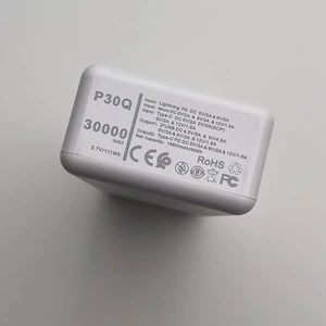 Акумулятор Konfulon External Battery QC3.0 | PD18 W, 30.000 mAh, Two-way Fast Charging Bank Black - Фото 4