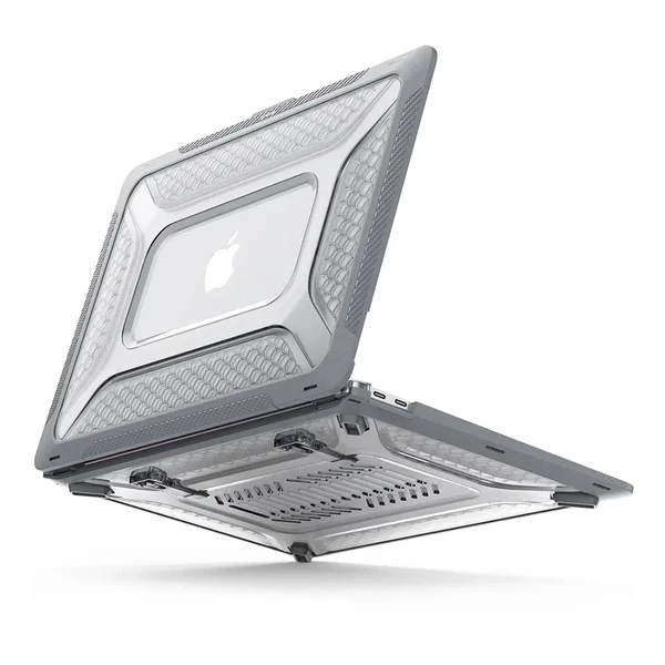 Протиударний чохол iLoungeMax Laptop Kickstand Case Gray для MacBook Air 13.6'' M3 | M2 (2024 | 2022)
