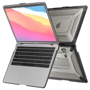 Протиударний чохол iLoungeMax Laptop Kickstand Case Black для MacBook Air 13'' (2018-2020) - Фото 3