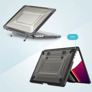 Протиударний чохол iLoungeMax Laptop Kickstand Case Black для MacBook Pro 13'' (2016-2020) - Фото 4