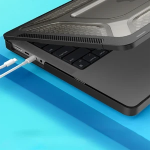 Протиударний чохол iLoungeMax Laptop Kickstand Case Black для MacBook Air 13'' (2018-2020) - Фото 6
