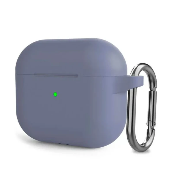 Силіконовий чохол з карабіном iLoungeMax Lavander для AirPods 3 в Івано-Франківську