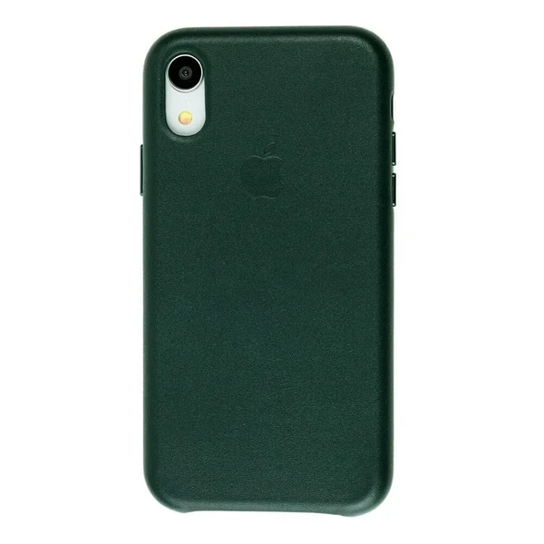 Кожаный чехол iLoungeMax Leather Case Forest Green для iPhone XR OEM в Чернигове