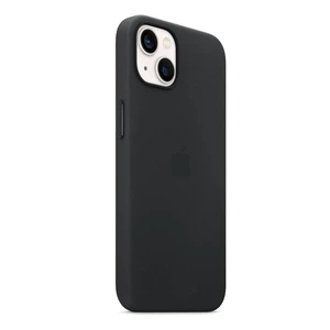 Чорний шкіряний чохол iLoungeMax Leather Case MagSafe Midnight для iPhone 13 mini OEM - Фото 2