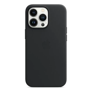 Чорний шкіряний чохол iLoungeMax Leather Case MagSafe Midnight для iPhone 13 Pro (з підтримкою анімації) OEM  - Фото 1