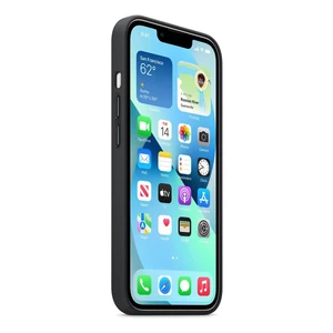 Чорний шкіряний чохол iLoungeMax Leather Case MagSafe Midnight для iPhone 13 (з підтримкою анімації) OEM - Фото 3