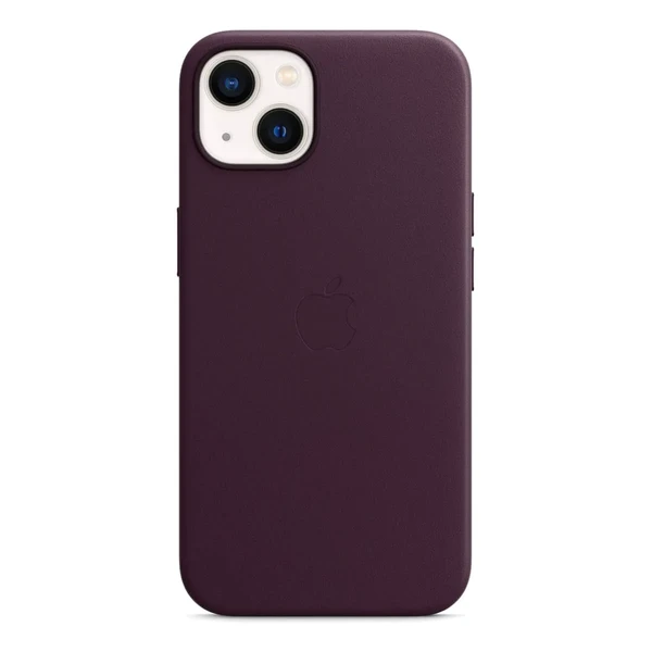 Шкіряний чохол iLoungeMax Leather Case MagSafe Dark Cherry для iPhone 13 mini OEM