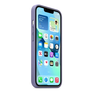 Шкіряний чохол iLoungeMax Leather Case MagSafe Wisteria для iPhone 13 Pro (з підтримкою анімації) OEM - Фото 3