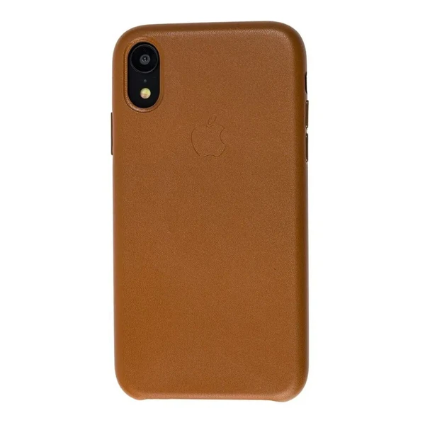 Кожаный чехол iLoungeMax Leather Case Saddle Brown для iPhone XR OEM в Чернигове