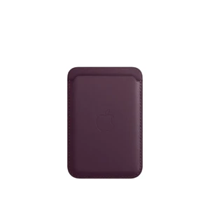 Кожаный чехол-бумажник iLoungeMax Leather Wallet MagSafe Dark Cherry для iPhone 15 | 14 | 13 | 12 OEM - Фото 3