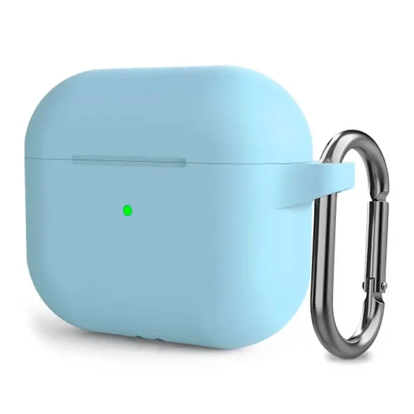Светящийся силиконовый чехол iLoungeMax Luminous Blue для AirPods 3