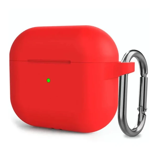Силіконовий чохол що світиться iLoungeMax Luminous Red для AirPods 3 в Кривому Розі