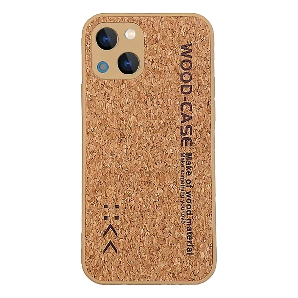 Пробковий чохол iLoungeMax Luxury Cork Wood Breathable для iPhone 13 в Чернівцях