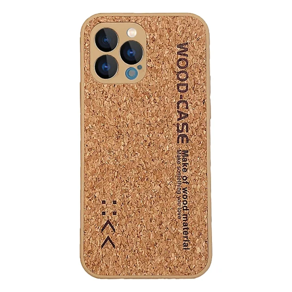 Пробковий чохол iLoungeMax Luxury Cork Wood Breathable для iPhone 13 Pro в Запоріжжі