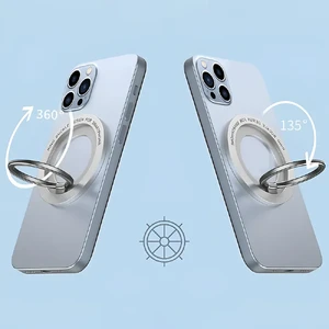 Держатель-кольцо iLoungeMax Magnetic Ring MagSafe Silver для iPhone 14 | 13 | 12 - Фото 4