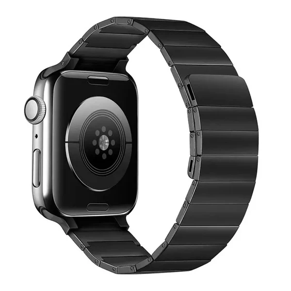 Ремінець iLoungeMax Metal Loop Magnetic Strap Black для Apple Watch Ultra 49mm | 45mm | 44mm | 42mm в Ужгороді