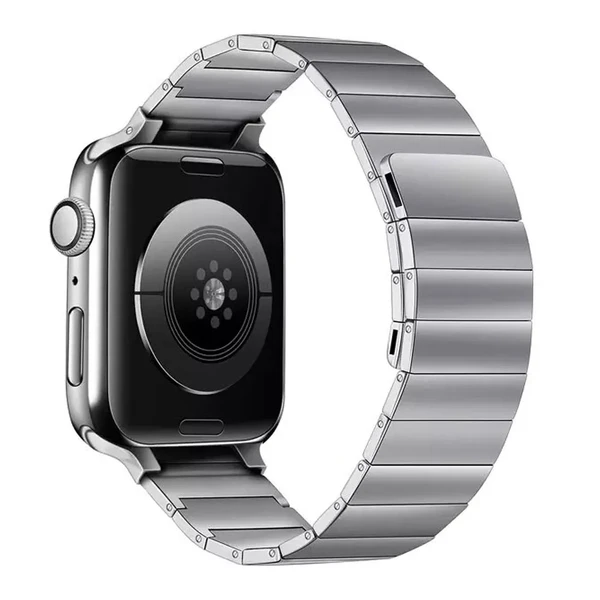 Ремешок iLoungeMax Metal Loop Magnetic Strap Silver для Apple Watch Ultra 49mm | 45mm | 44mm | 42mm в Днепре