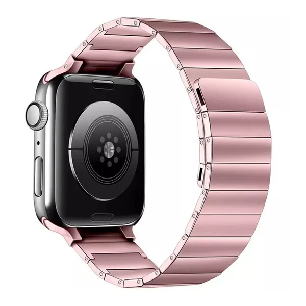 Ремінець iLoungeMax Metal Loop Magnetic Strap Pink для Apple Watch Ultra 49mm | 45mm | 44mm | 42mm в Ужгороді