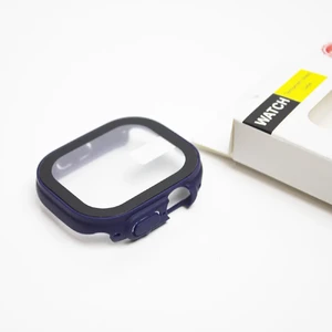 Защитный чехол со стеклом iLoungeMax Midnight Blue Premium Case PC+Glass для Apple Watch Ultra 49mm - Фото 2