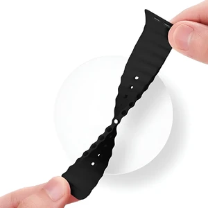 Ремешок iLoungeMax Ocean Band Black для Apple Watch Ultra 49mm | 45mm | 44mm | 42mm - Фото 10