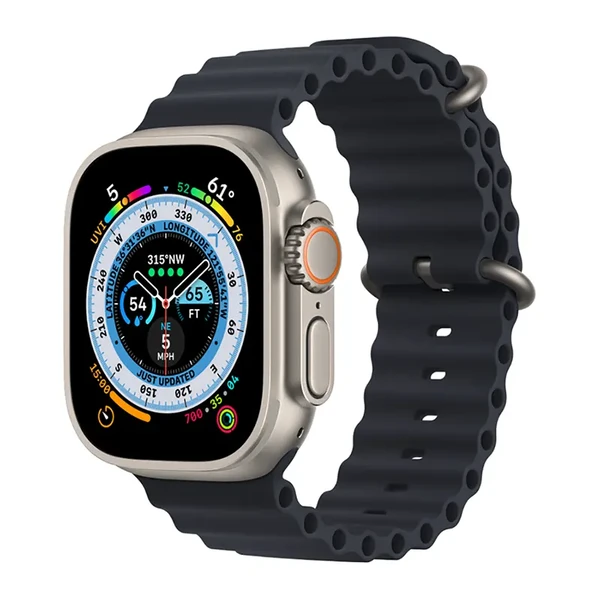 Ремінець iLoungeMax Ocean Band Midnight для Apple Watch Ultra 49mm | 45mm | 44mm | 42mm в Ужгороді