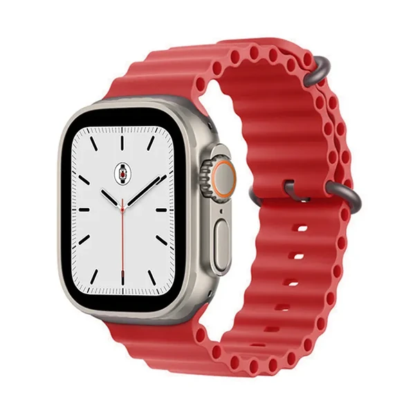 Ремінець iLoungeMax Ocean Band Red для Apple Watch Ultra 49mm | 45mm | 44mm | 42mm