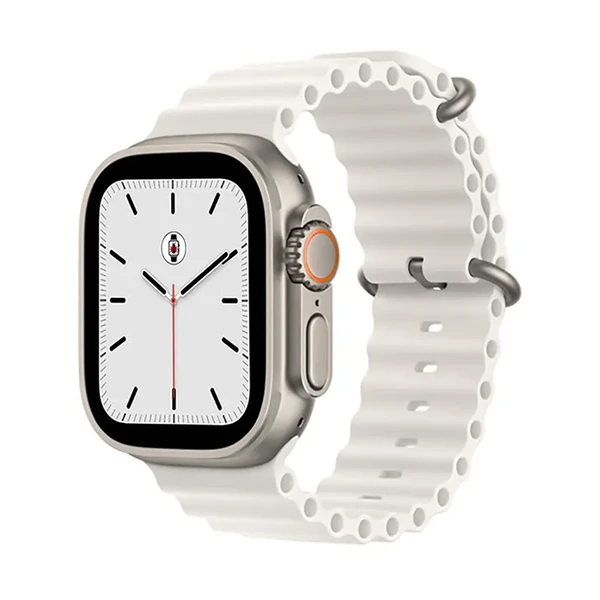 Ремешок iLoungeMax Ocean Band White для Apple Watch Ultra 49mm | 45mm | 44mm | 42mm