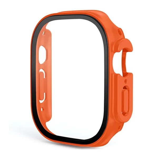 Захисний чохол зі склом iLoungeMax Orange Premium Case PC+Glass для Apple Watch Ultra 49mm