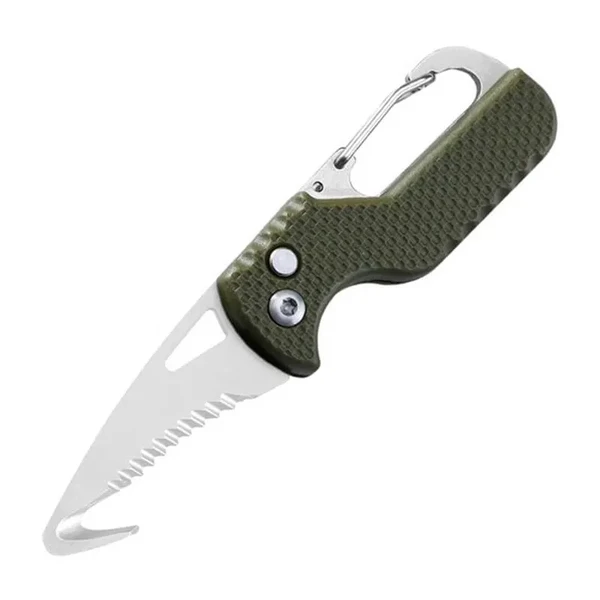 Складной нож iLoungeMax Portable Serrated Hook Knife Khaki