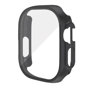 Захисний чохол зі склом iLoungeMax Black Premium Case PC+Glass для Apple Watch Ultra 49mm  - Фото 1