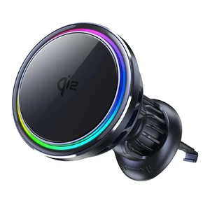 Магнітний автотримач з зарядкою MagSafe і охолодженням iLoungeMax Qi2 Ice Cooling для iPhone