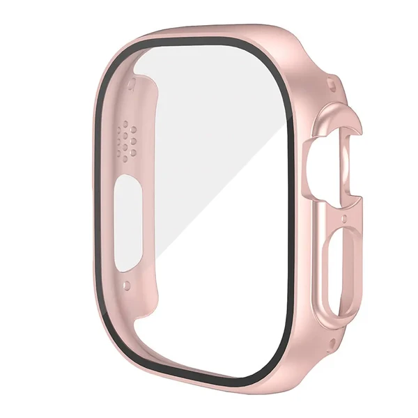Захисний чохол зі склом iLoungeMax Rose Gold Premium Case PC+Glass для Apple Watch Ultra 49mm