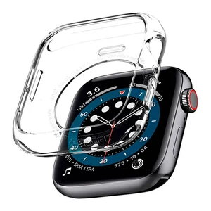 Прозрачный чехол TPU iLoungeMax SilicolDots для Apple Watch Series 9 | 8 | 7 45mm  - Фото 1