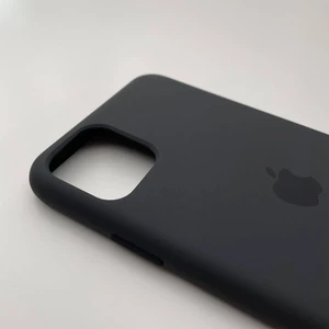 Силиконовый чехол iLoungeMax Silicone Case Black для iPhone 11 Pro Max OEM (MX002) - Фото 3