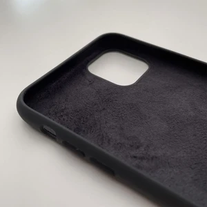 Силиконовый чехол iLoungeMax Silicone Case Black для iPhone 11 Pro Max OEM (MX002) - Фото 5