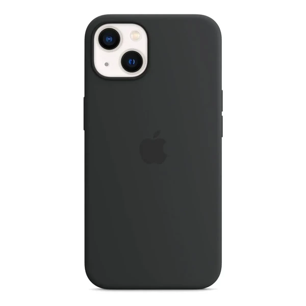 Чорний силіконовий чохол iLoungeMax Silicone Case MagSafe Midnight для iPhone 13 OEM (з підтримкою анімації)