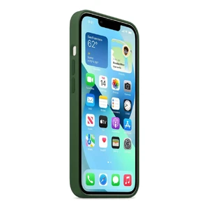 Cиликоновый чехол iLoungeMax Silicone Case MagSafe Clover для iPhone 13 mini OEM (с поддержкой анимации) - Фото 3