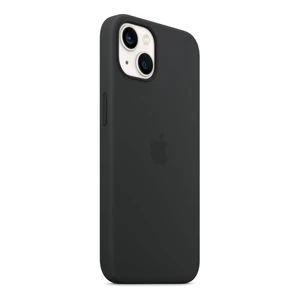 Черный силиконовый чехол iLoungeMax Silicone Case MagSafe Midnight для iPhone 13 OEM (с поддержкой анимации) - Фото 2