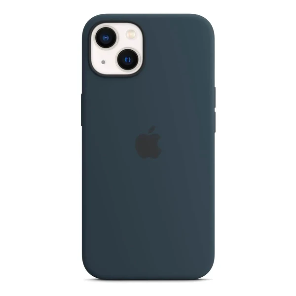 Силіконовий чохол iLoungeMax Silicone Case MagSafe Abyss Blue для iPhone 13 OEM (з підтримкою анімації) у Житомирі