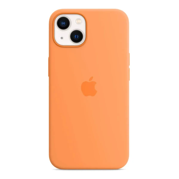 Силіконовий чохол iLoungeMax Silicone Case MagSafe Marigold для iPhone 13 OEM (з підтримкою анімації)
