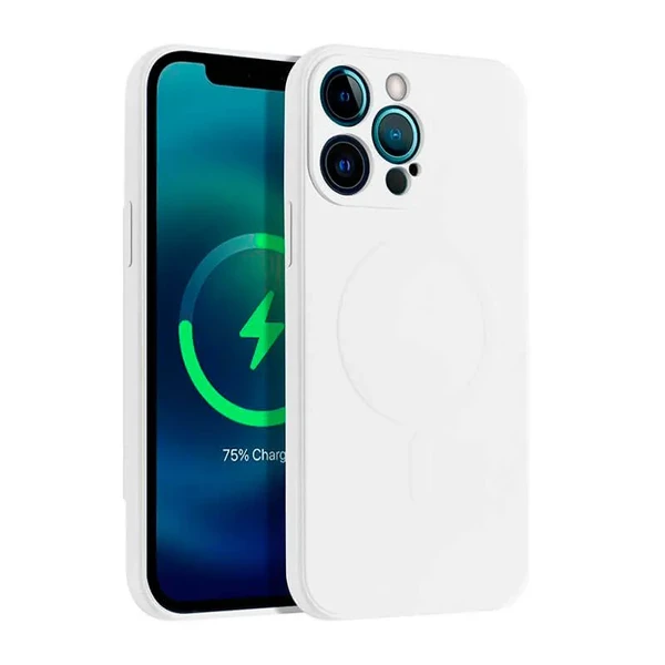 Силіконовий чохол iLoungeMax Silicone Case MagSafe White для iPhone 13 Pro Max ОЕМ в Черкасах